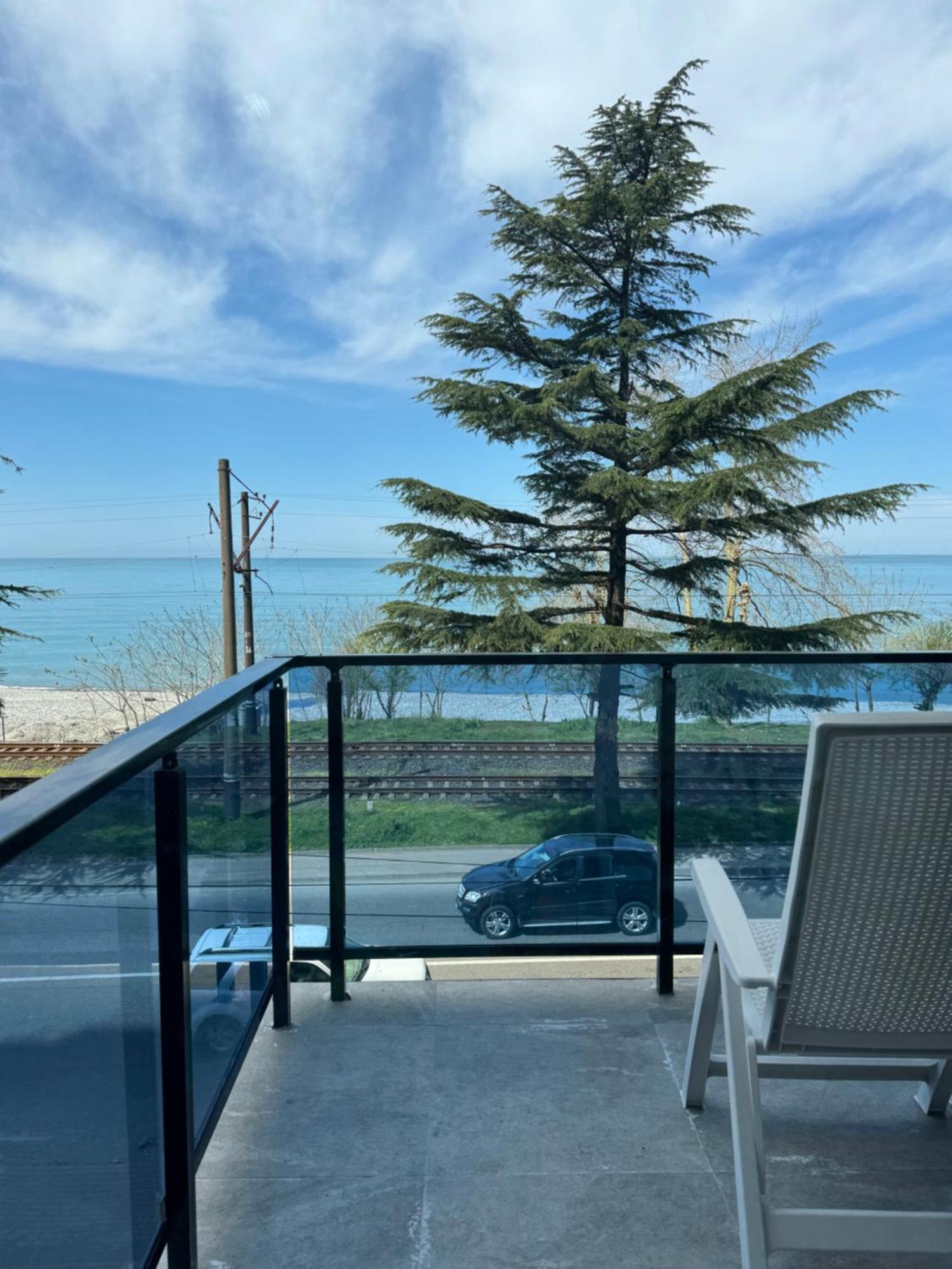 New Apartment With Sea View Махинджаури Экстерьер фото